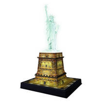 - Ravensburger Statue of Liberty 3D puzzel night edition - 108 stukjes