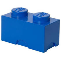 LEGO opbergbox brick 2 - blauw