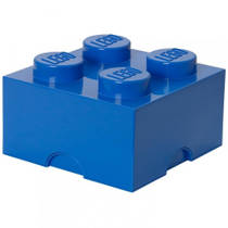 LEGO Brick 4 opbergbox - blauw