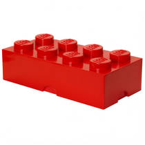 LEGO Brick 8 opbergbox - rood