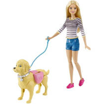 Barbie Wandel & Speelpuppy