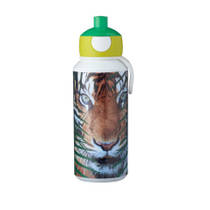 Mepal Campus Animal Planet tijger pop-up drinkfles - 400 ml