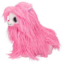 Snukis alpaca knuffel Polly - roze