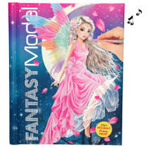 TOPModel Fantasy Model kleur- en stickerboek met licht en geluid