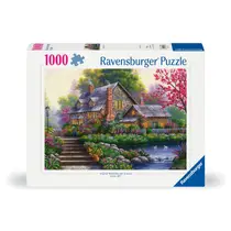 Ravensburger puzzel Romantisch huisje - 1000 stukjes