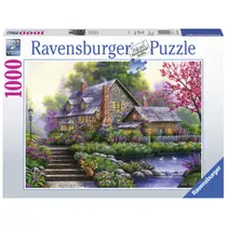 Ravensburger puzzel Romantisch huisje - 1000 stukjes