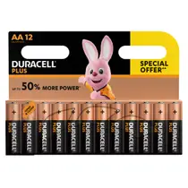 Duracell Power Plus AA alkaline batterijen - 12 stuks
