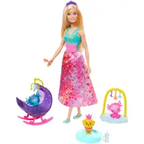 Barbie Dreamtopia babykamer voor draakjes speelset