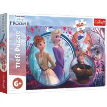 Disney Frozen 2 puzzel zussen op avontuur - 160 stukjes