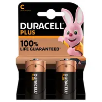 Duracell Alka Plus C-batterijen 2-delig
