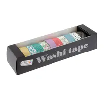 Washi tape in doos - 10 stuks