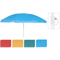 STRANDPARASOL DIA 150CM 4ASS