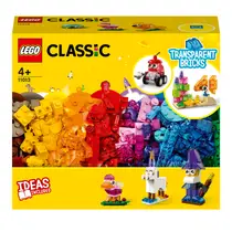 LEGO CLASSIC 11013 TRANSPARANTE STENEN
