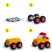 LEGO CLASSIC 11014 STENEN EN WIELEN