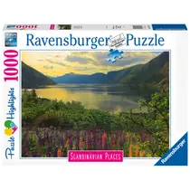 Ravensburger puzzel Fjord in Noorwegen - 1000 stukjes