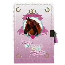 Little Concepts dagboek met slot Dream Horses