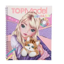 TOPModel kat kleurboek