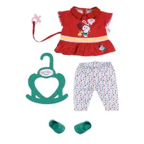 BABY born Little Sporty outfit - 36 cm - rood