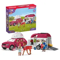 schleich HORSE CLUB avontuur met auto en paardentrailer 42535