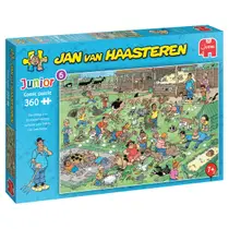 Jumbo Jan van Haasteren Junior puzzel De Kinderboerderij - 360 stukjes