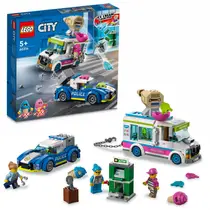 LEGO CITY ijscowagen politieachtervolging 60314