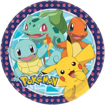 Borden Pokémon set 8-delig - 23 cm