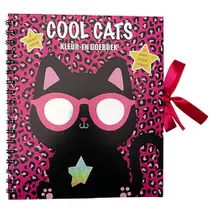 Little Concepts kat kleurboek met lint