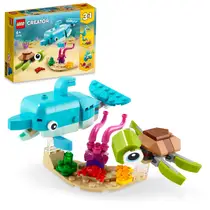 LEGO Creator 3-in-1 dolfijn en schildpad 31128