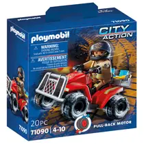 PLAYMOBIL City Action brandweer Speed Quad 71090