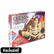 Addo Games schaken en dammen strategieset