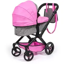 XEO poppenwagen - roze