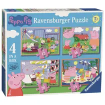 Ravensburger puzzel Peppa Pig - 12 + 16 + 20 +24 stukjes