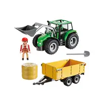 PLAYMOBIL 9317 TRACTOR MET TRAILER