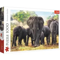 Trefl puzzel Afrikaanse olifanten - 1000 stukjes