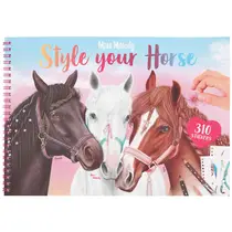 Miss Melody Style Your Horse kleurboek + 310 stickers