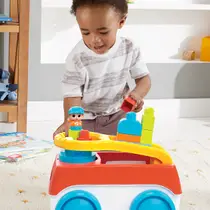 MEGA BLOKS BLOCK SPINNING WAGON