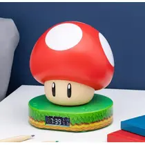 SUPER MARIO MUSHROOM DIGITAL ALARM CLOCK