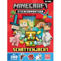 Minecraft stickerboek: op schattenjacht!