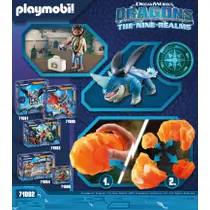 PLAYMOBIL 71082 DRAGONS PLOWHORN & D'ANG