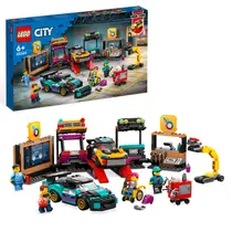 Intertoys LEGO CITY garage voor aanpasbare auto's 60389 aanbieding