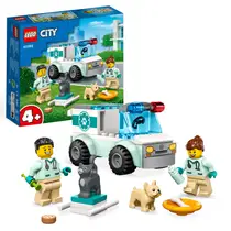 LEGO CITY dierenarts reddingswagen 60382