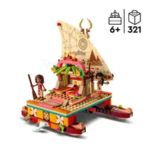 LEGO DISNEY 43210 VAIANA'S ONTDEKKINGSBO