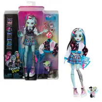 Monster High Frankie Stein pop met huisdier en accessoires