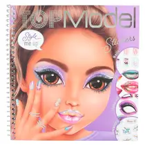 TOPModel Dress Me Up Face Beauty stickerboek
