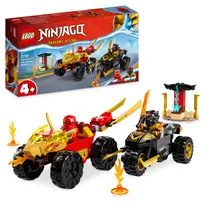 Intertoys LEGO NINJAGO Kai en Ras' auto- en motorgevecht 71789 aanbieding