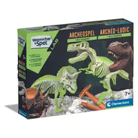 Clementoni T-rex & Triceratops dino 2-in-1 graafset