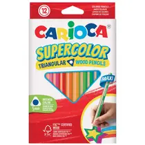 Carioca Supercolor kleurpotloden set van 12