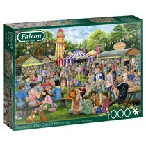 Falcon de luxe puzzel Sausage and Cider festival - 1000 stukjes