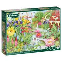 Falcon de luxe puzzel Flower Show: The Water Garden - 1000 stukjes
