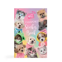 Studio Pets Paspoort stickerboek voor 23 cm knuffels